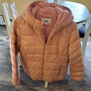 Tna Light Pink Puffer Jacket